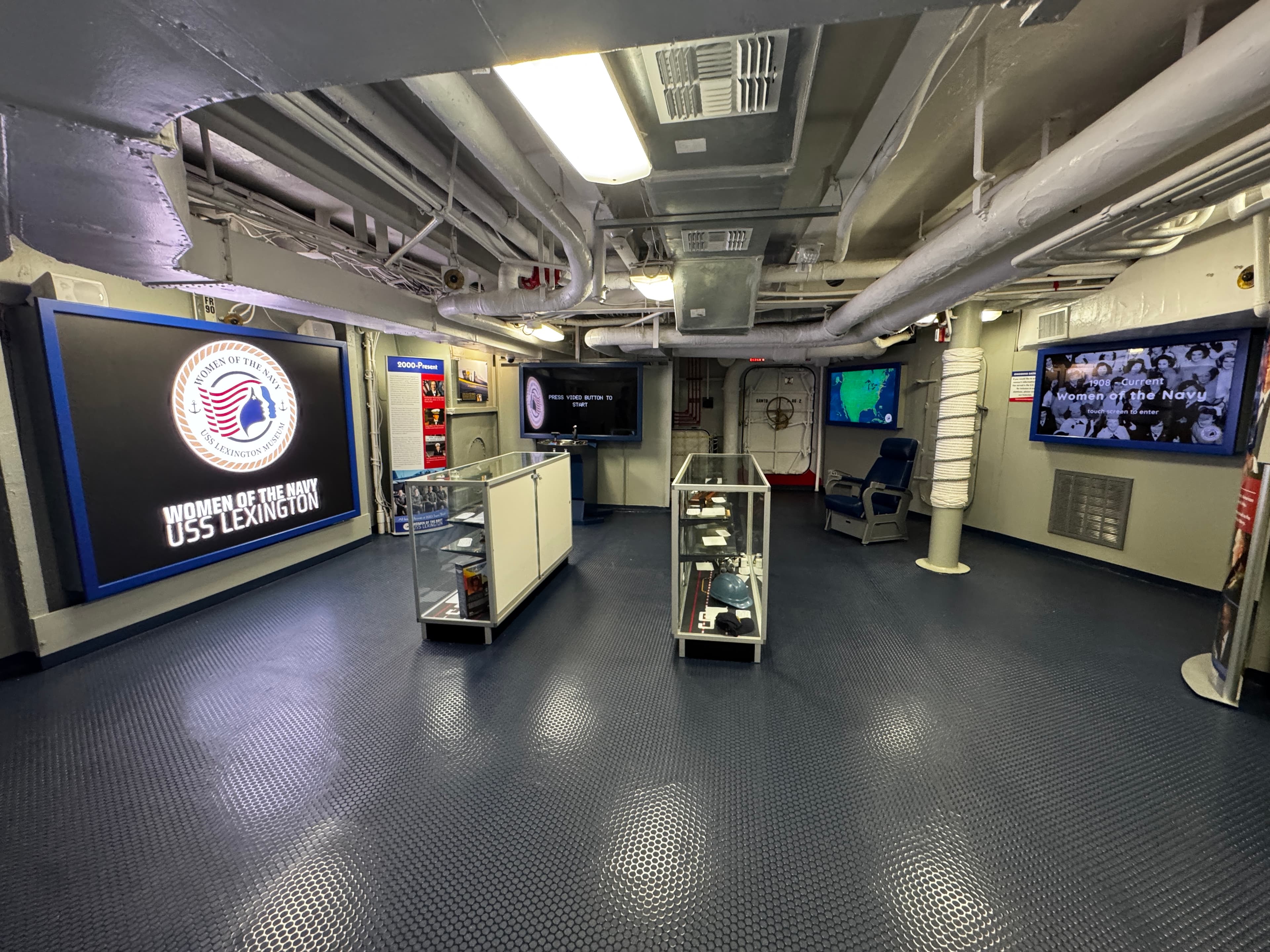 USS Lexington Women Of The Navy Exhibit