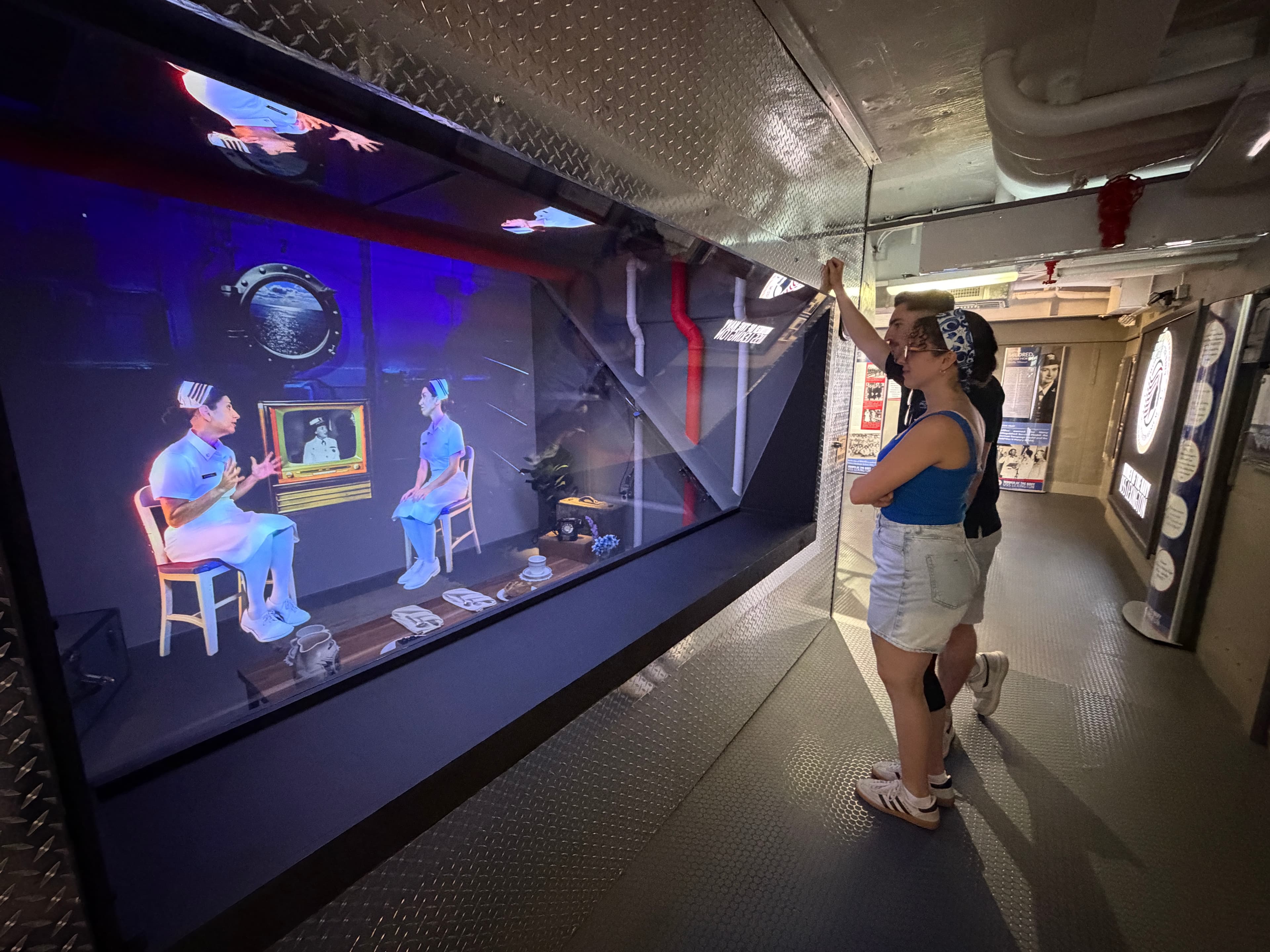 USS Lexington Women Of The Navy Exhibit