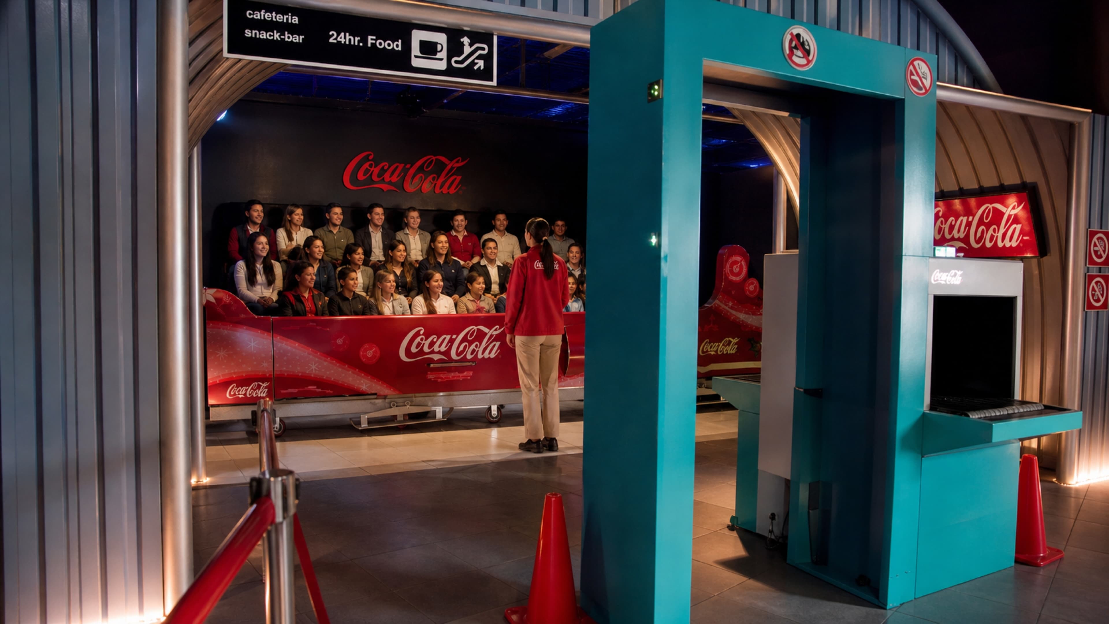 Coca Cola Christmas Carousel