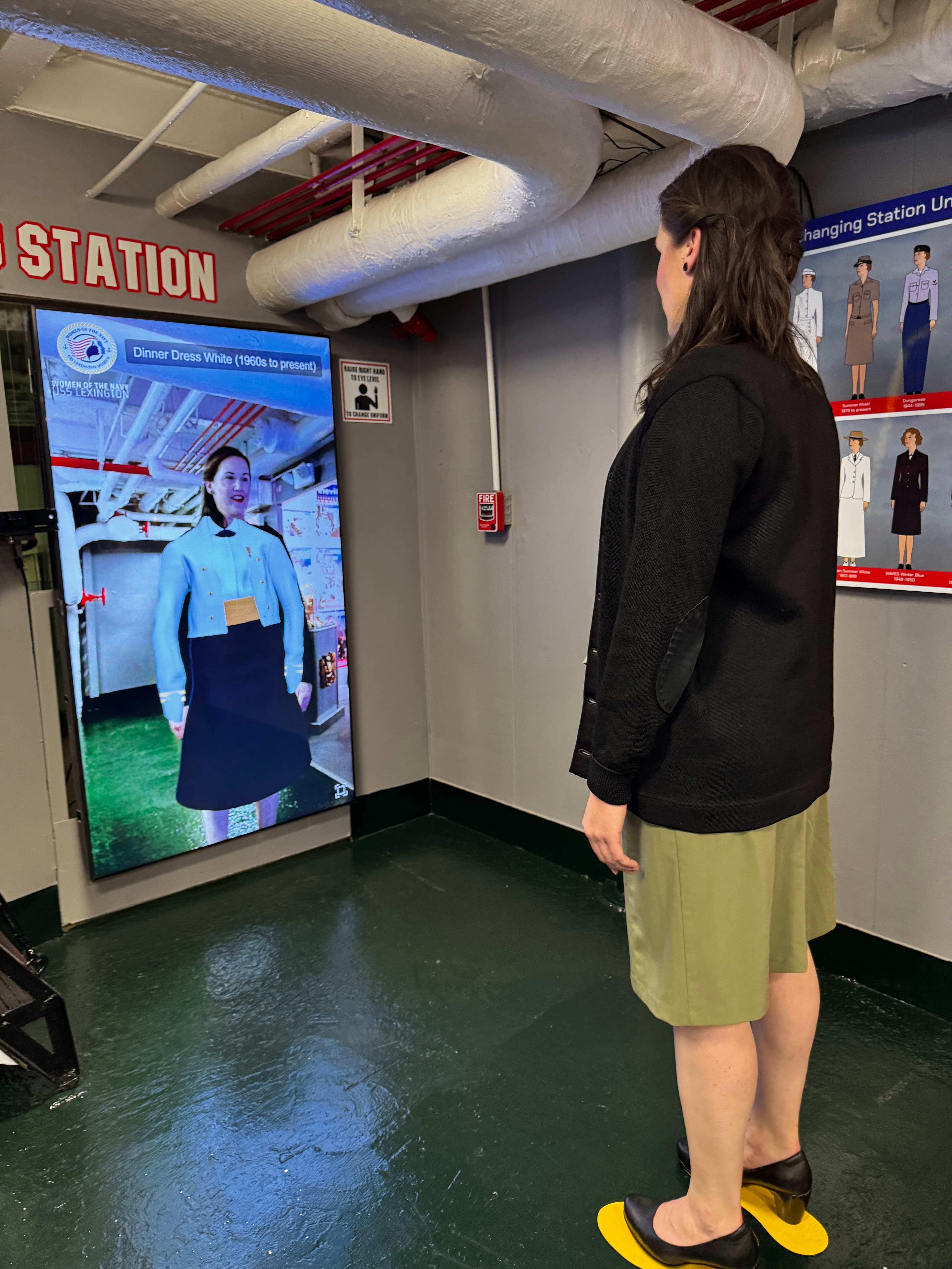 USS Lexington Women Of The Navy Exhibit